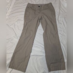 Ann Taylor Loft Women's Pinstripe Khaki Pants Size‎ 4